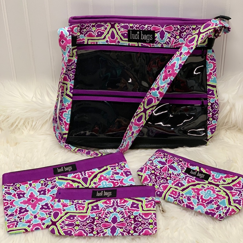 Luci Bags • Crossbody Display Tote in Sugar Plum